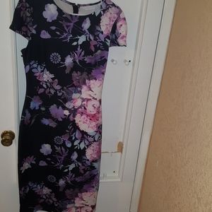 New York & Company Black and Pink dress